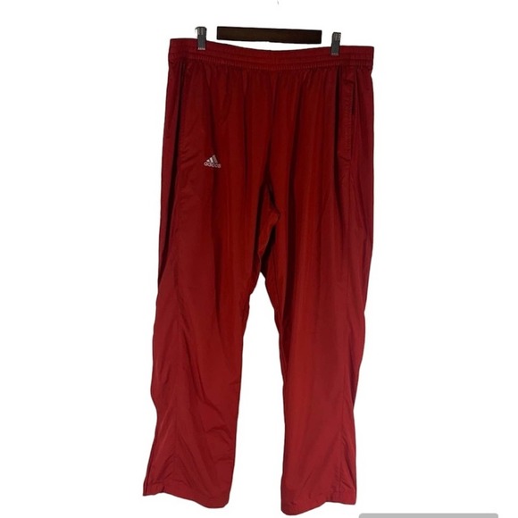 adidas Other - Adidas Team Performance Climaproof Athletic Pants Red XL